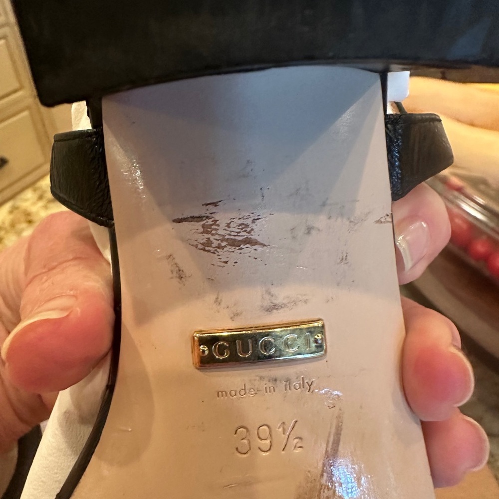 Gucci block heel sandal - Picture 7 of 8